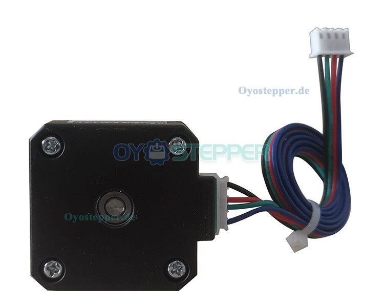 OUKEDA NEMA 17 Schrittmotor, 1,8°, 14 Ncm, 1A geeignet für 3D-Drucker & Titan Extruder